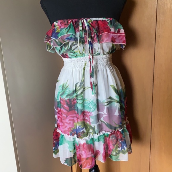 Summer strapless dress - Picture 5 of 6